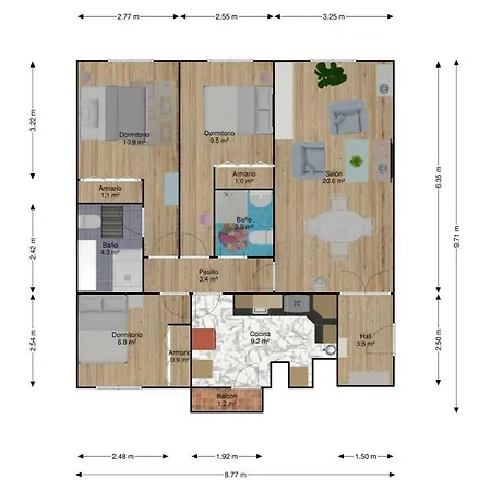 Lägenhet Vistalegre Apartamento Con Piscina Zamora